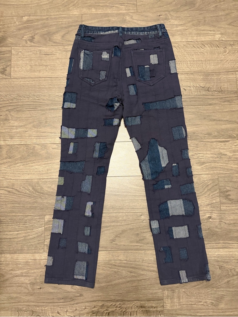 Rich gainer Men's Patchwork distressed Jeans image 2